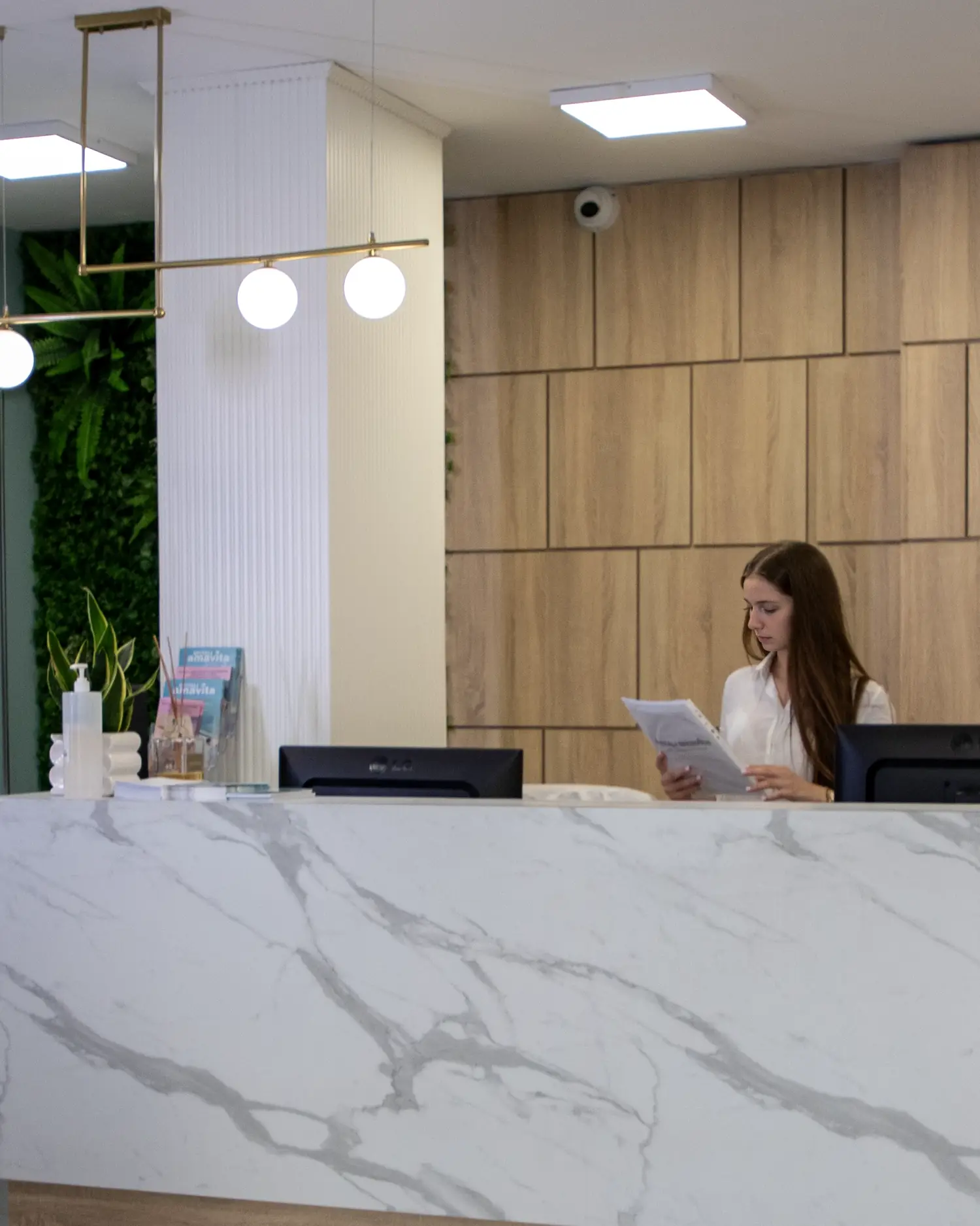 Ambient klinik i Spitalit Amavita - ekipi mjekësor në punë